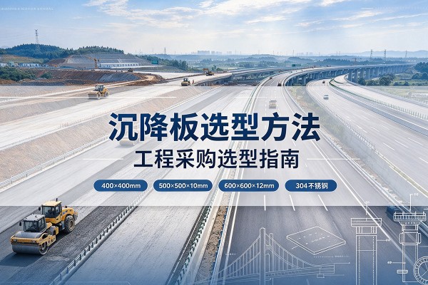 枣强沉降板选择方法