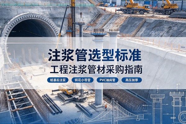 枣强注浆管选型标准
