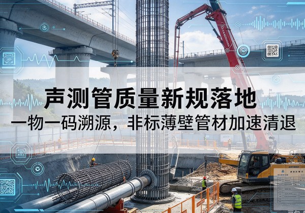 枣强声测管质量新规落地，一物一码溯源，非标薄壁管材加速清退