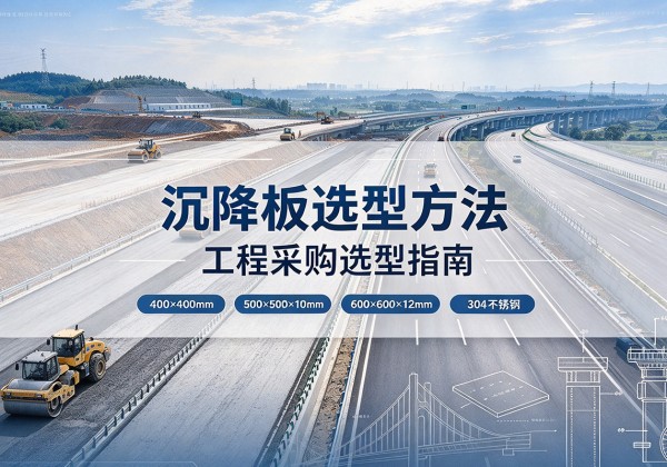 枣强沉降板选择方法